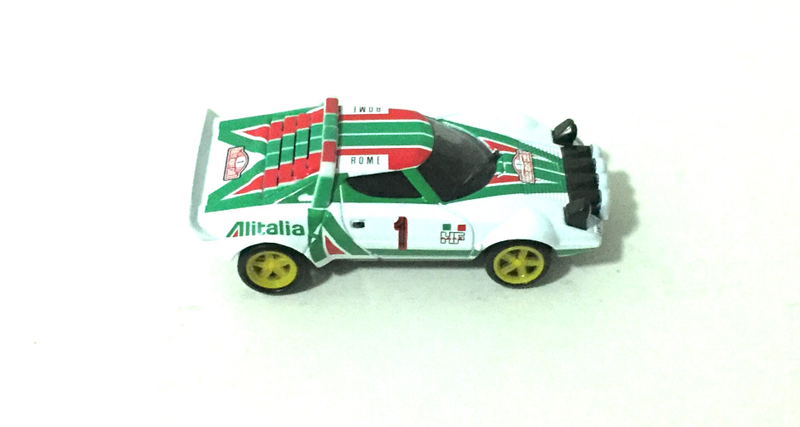 Illustration for article titled Tomica Thursday: Lancia Stratos HF Rally by Tomica Premium